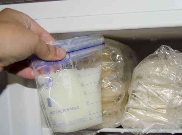 how much breastmilk should I stockpile?