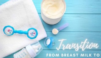The right way to transition from breast milk to formula